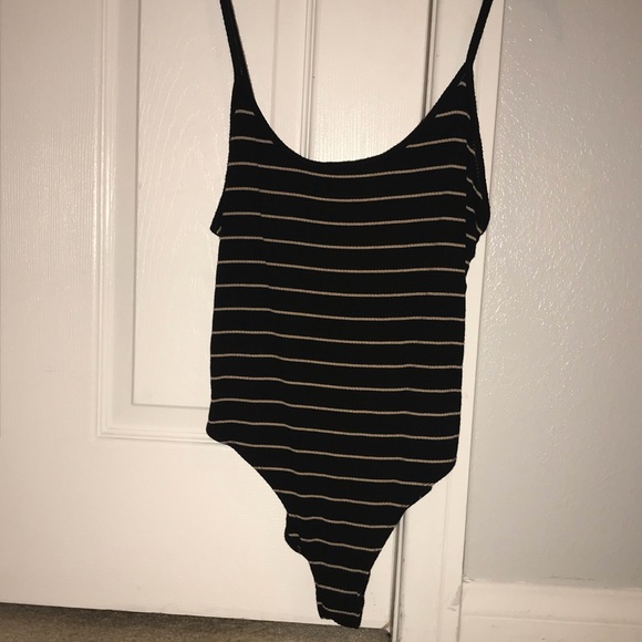 Forever 21 Tops - Forever 21 striped bodysuit.